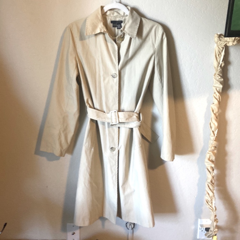 Zara Beige Belted Trench Coat